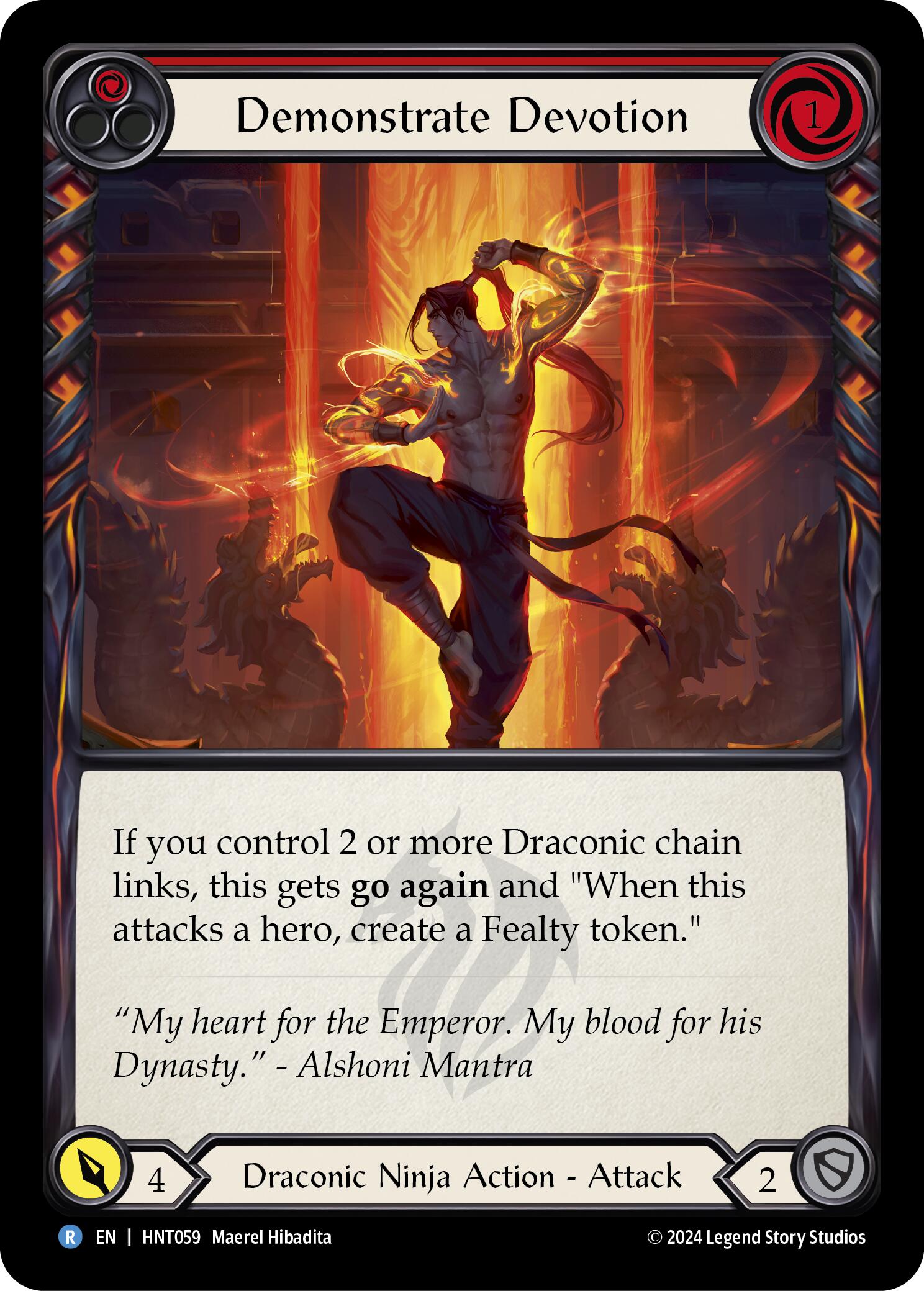 Demonstrate Devotion (Red) [HNT059]