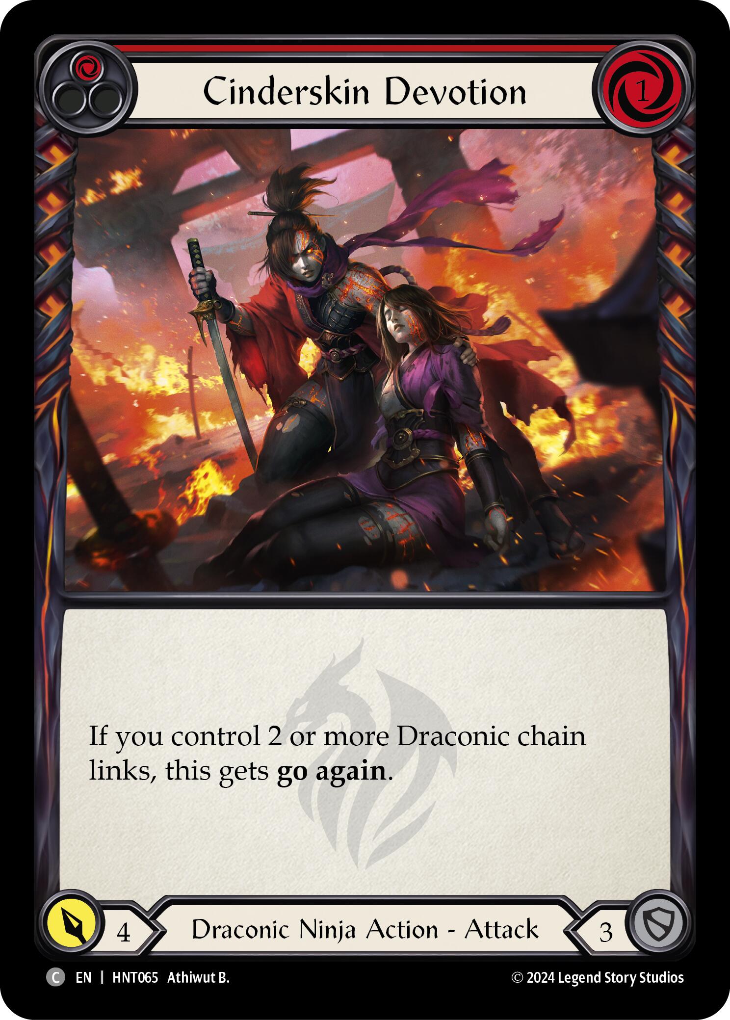 Cinderskin Devotion (Red) [HNT065]