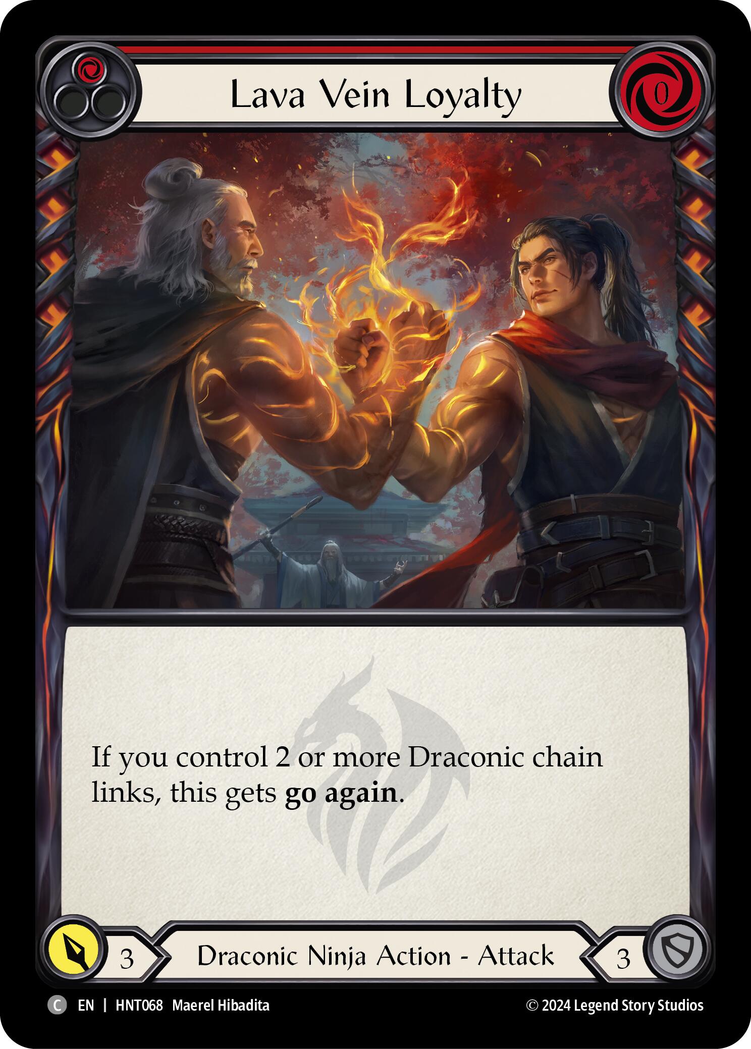 Lava Vein Loyalty (Red) [HNT068]