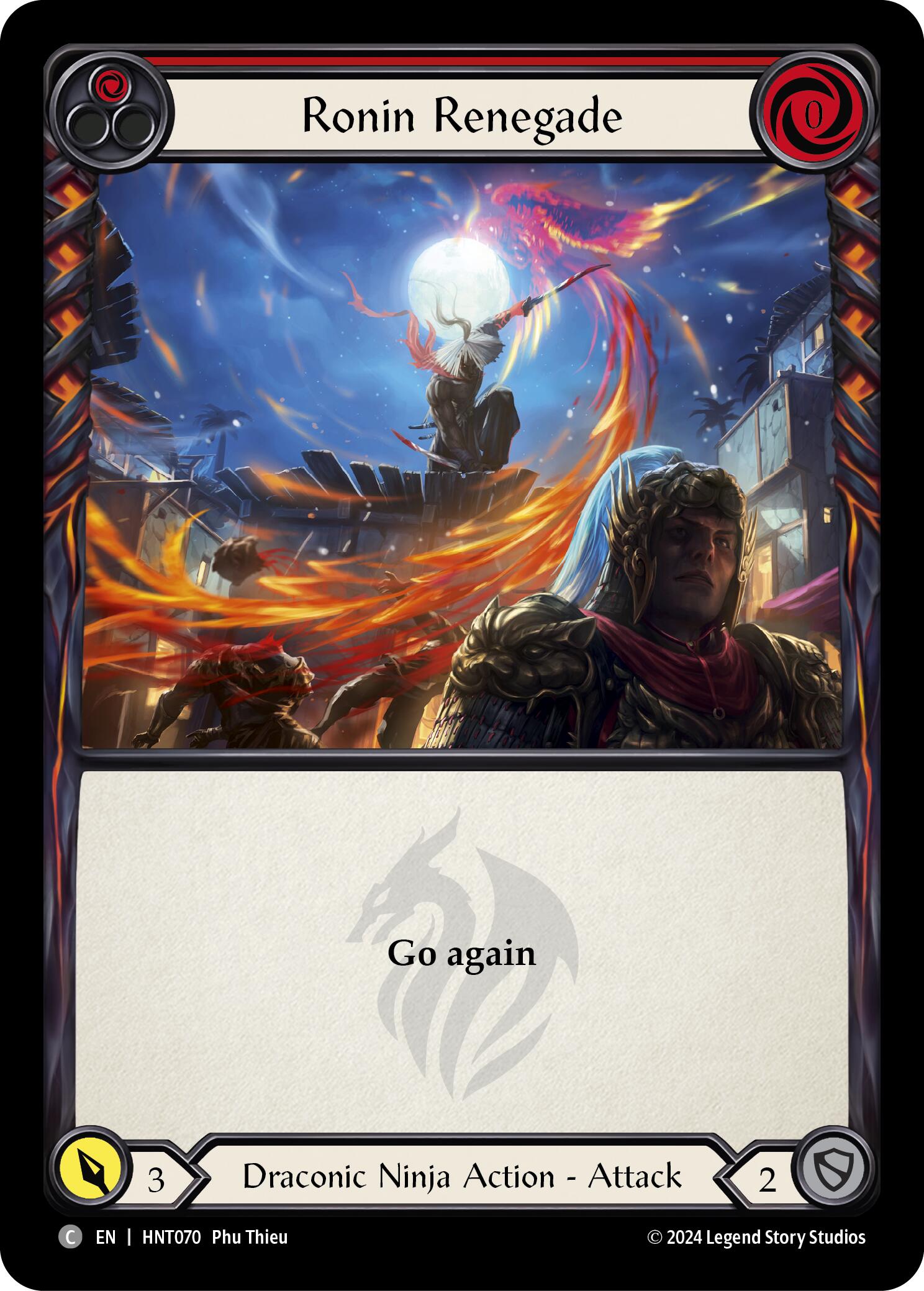 Ronin Renegade (Red) [ - HNT070]