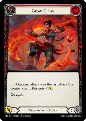 Grow Claws (Red) [HNT086]