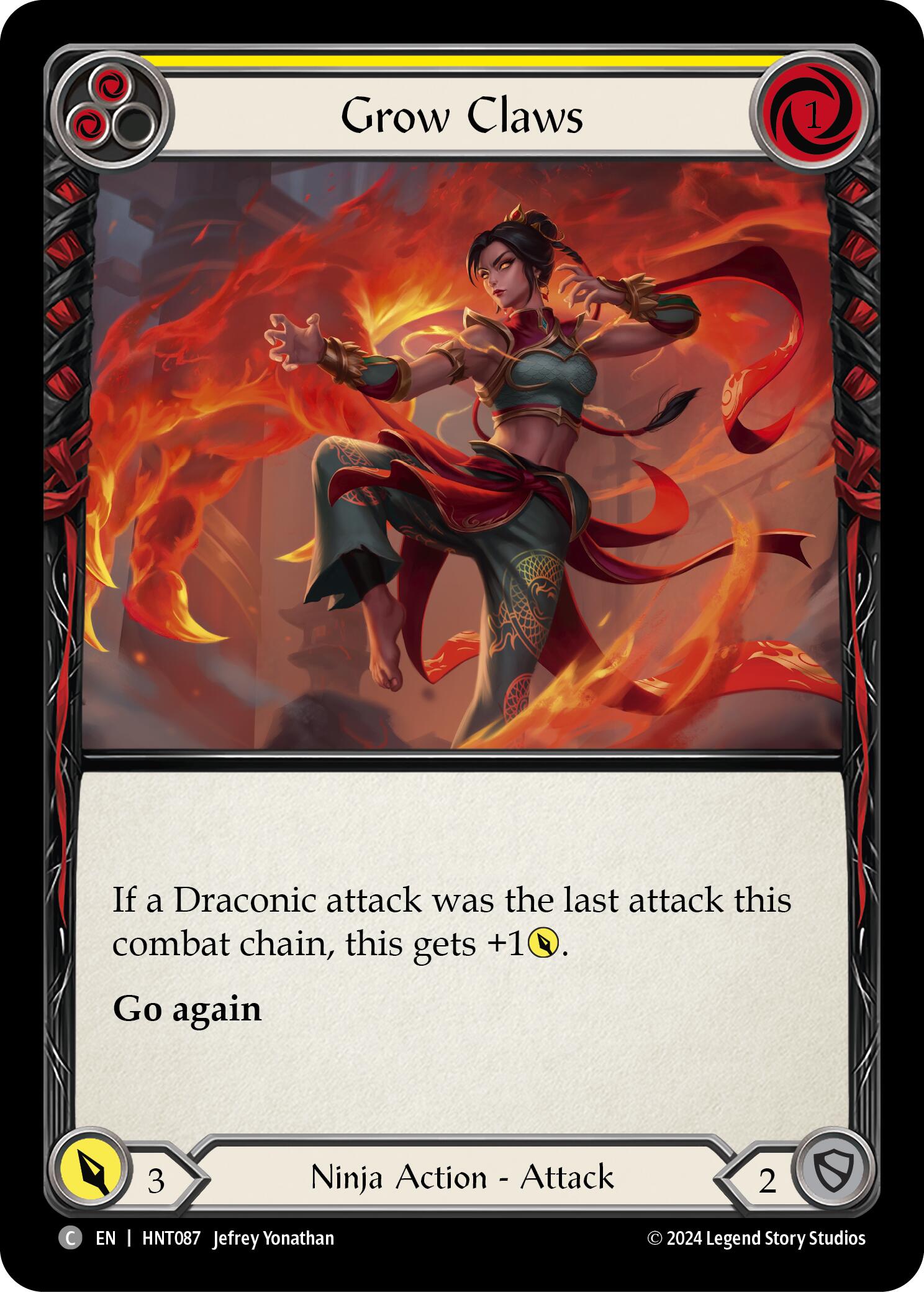 Grow Claws (Yellow) [HNT087]