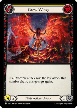 Grow Wings (Yellow) [HNT090]