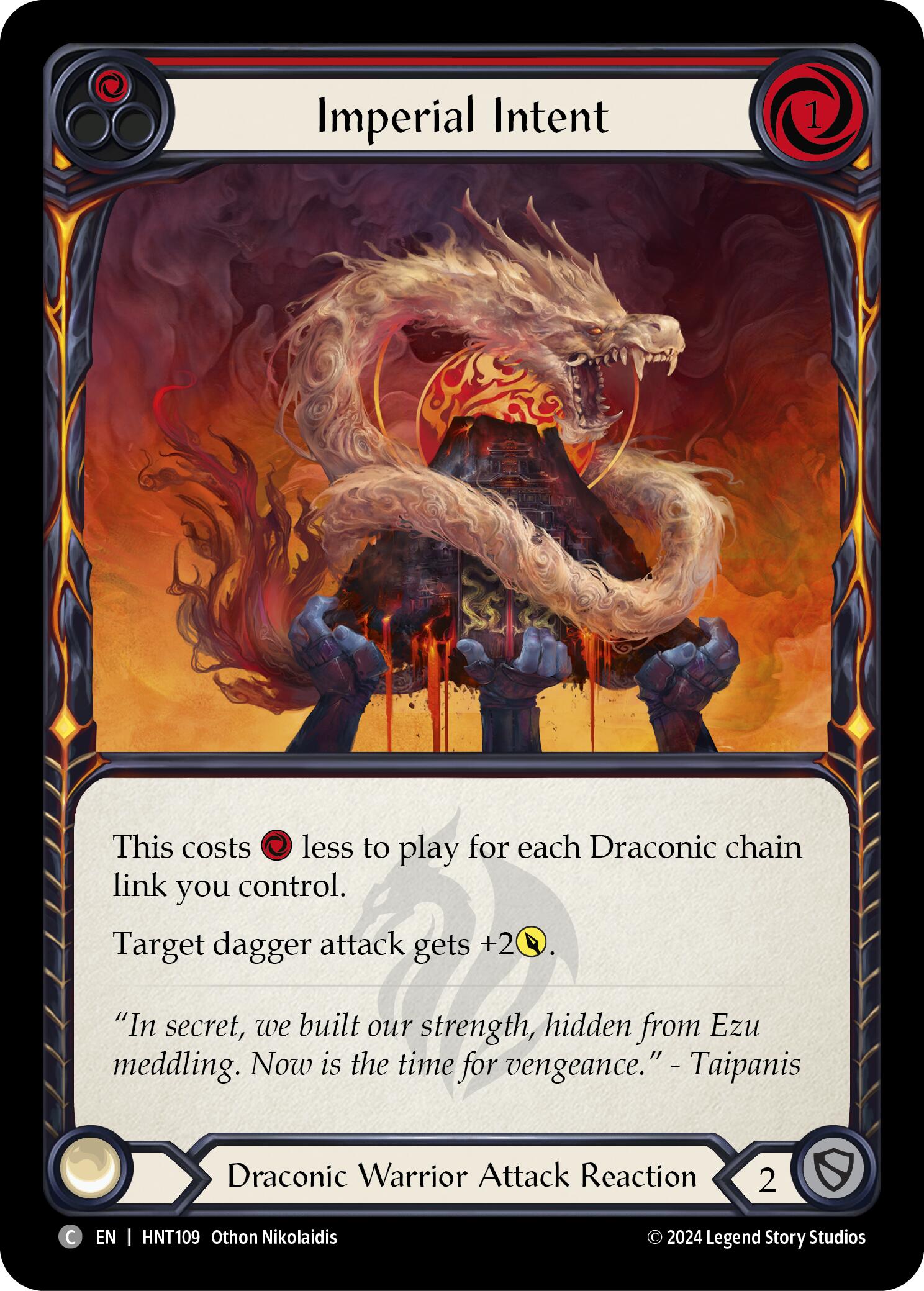 Imperial Intent (Red) [HNT109]