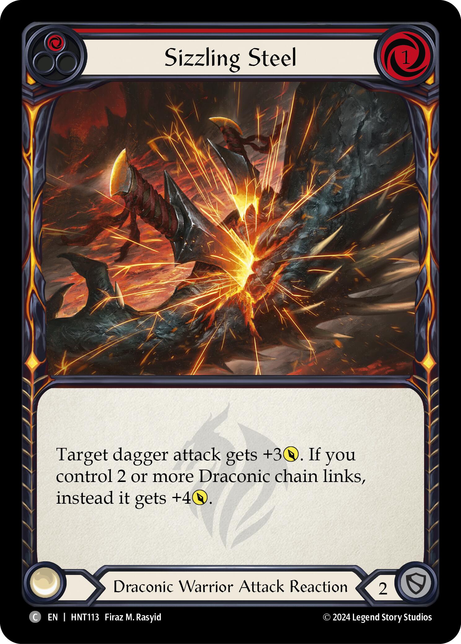 Sizzling Steel (Red) [ - HNT113]