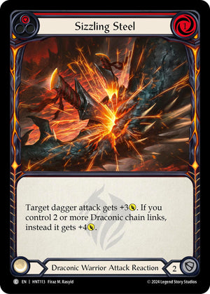Sizzling Steel (Red) [ - HNT113]