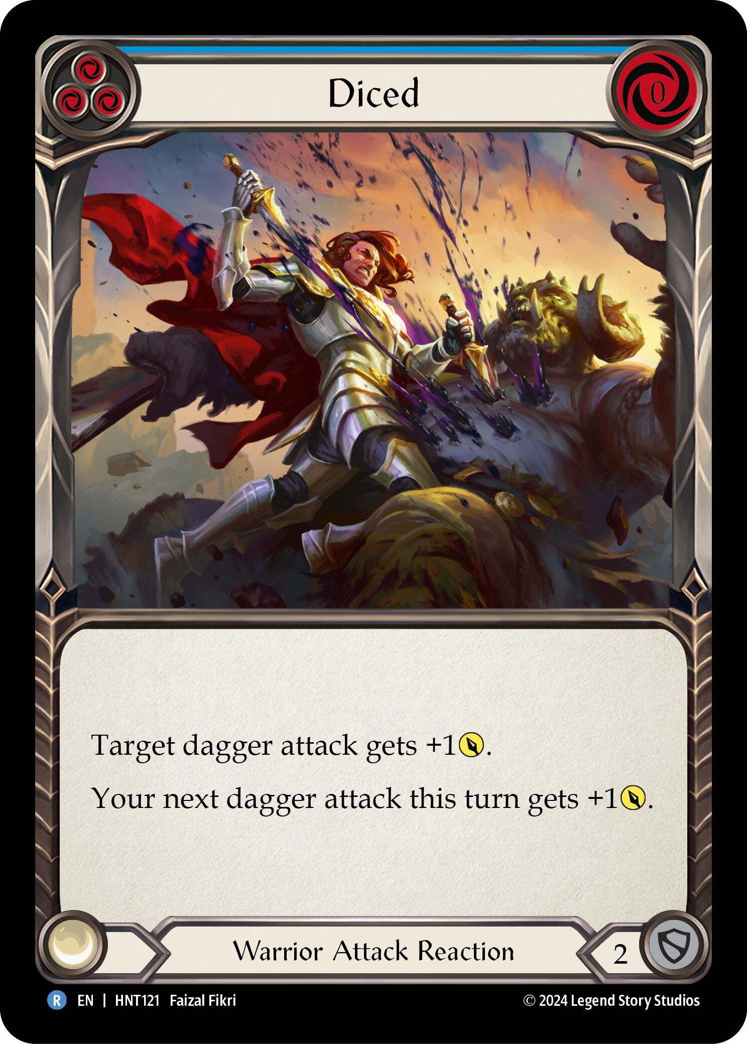 Diced (Blue) [HNT121]