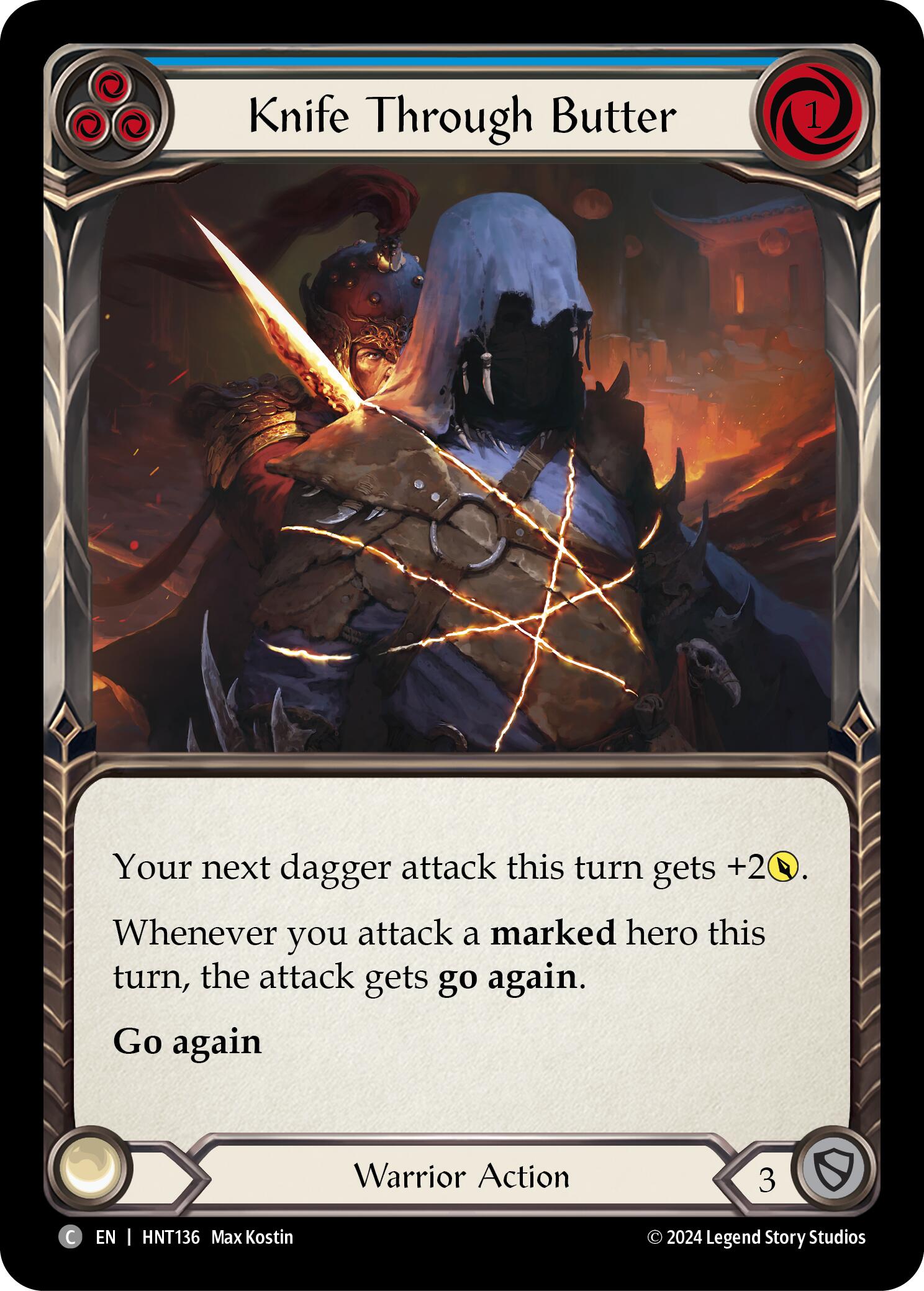 Knife through Butter (Blue) [HNT136]