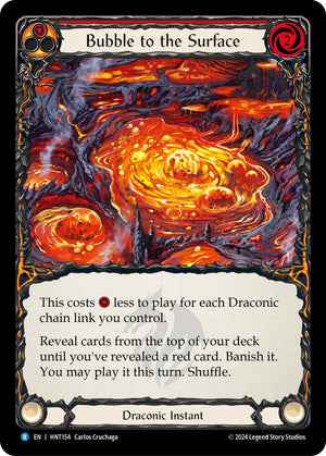 Bubble to the Surface (Red) [HNT154]