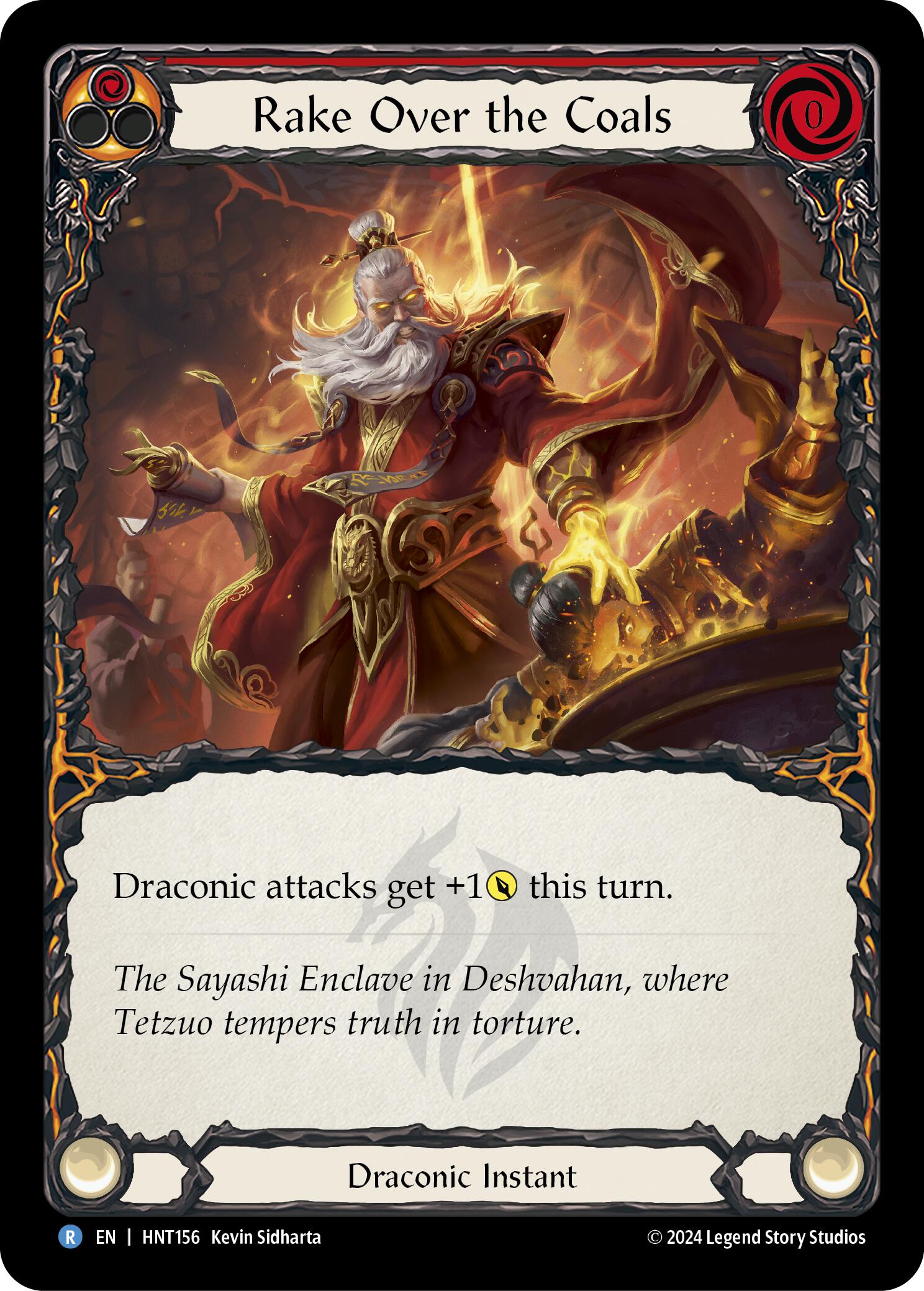 Rake Over the Coals (Red) [HNT156]