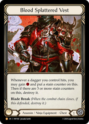 Blood Splattered Vest [ - HNT168]