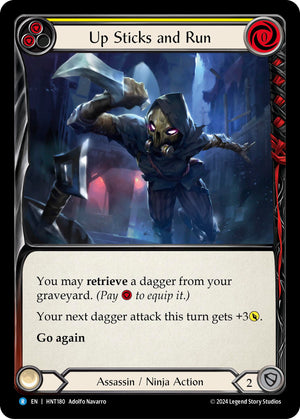 Up Sticks and Run (Yellow) [HNT180]