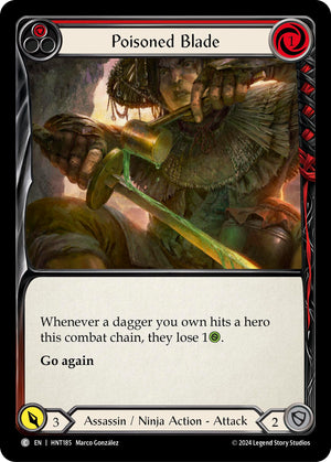 Poisoned Blade (Red) [ - HNT185]