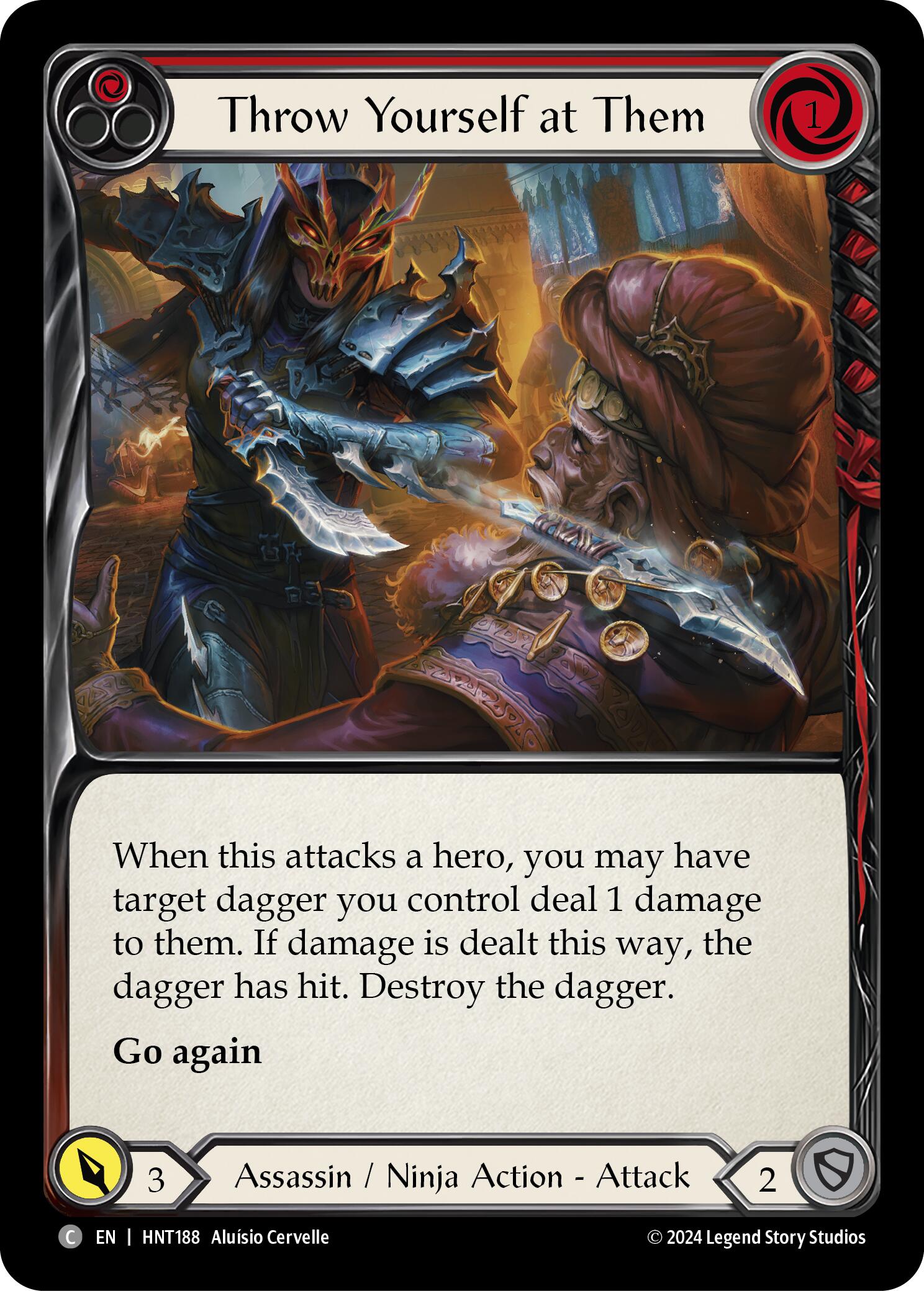 Throw Yourself at Them (Red) [ - HNT188]