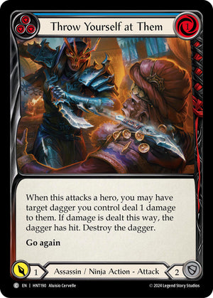 Throw Yourself at Them (Blue) [ - HNT190]