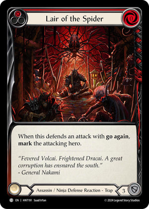 Lair of the Spider (Red) [ - HNT191]