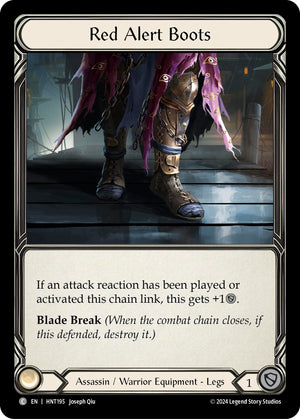 Red Alert Boots [ - HNT195]
