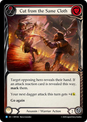 Cut from the Same Cloth (Red) [HNT202]