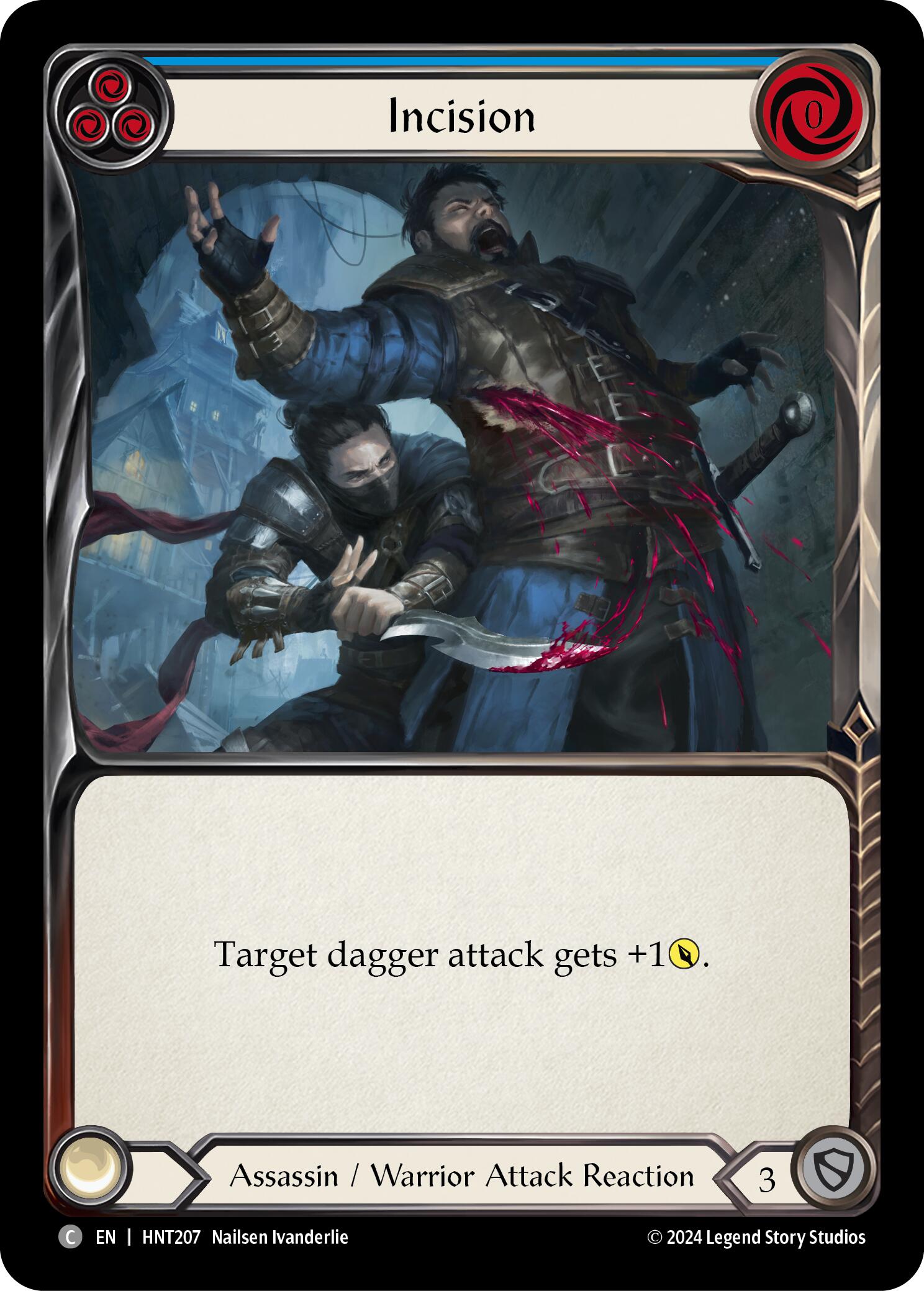 Incision (Blue) [HNT207]