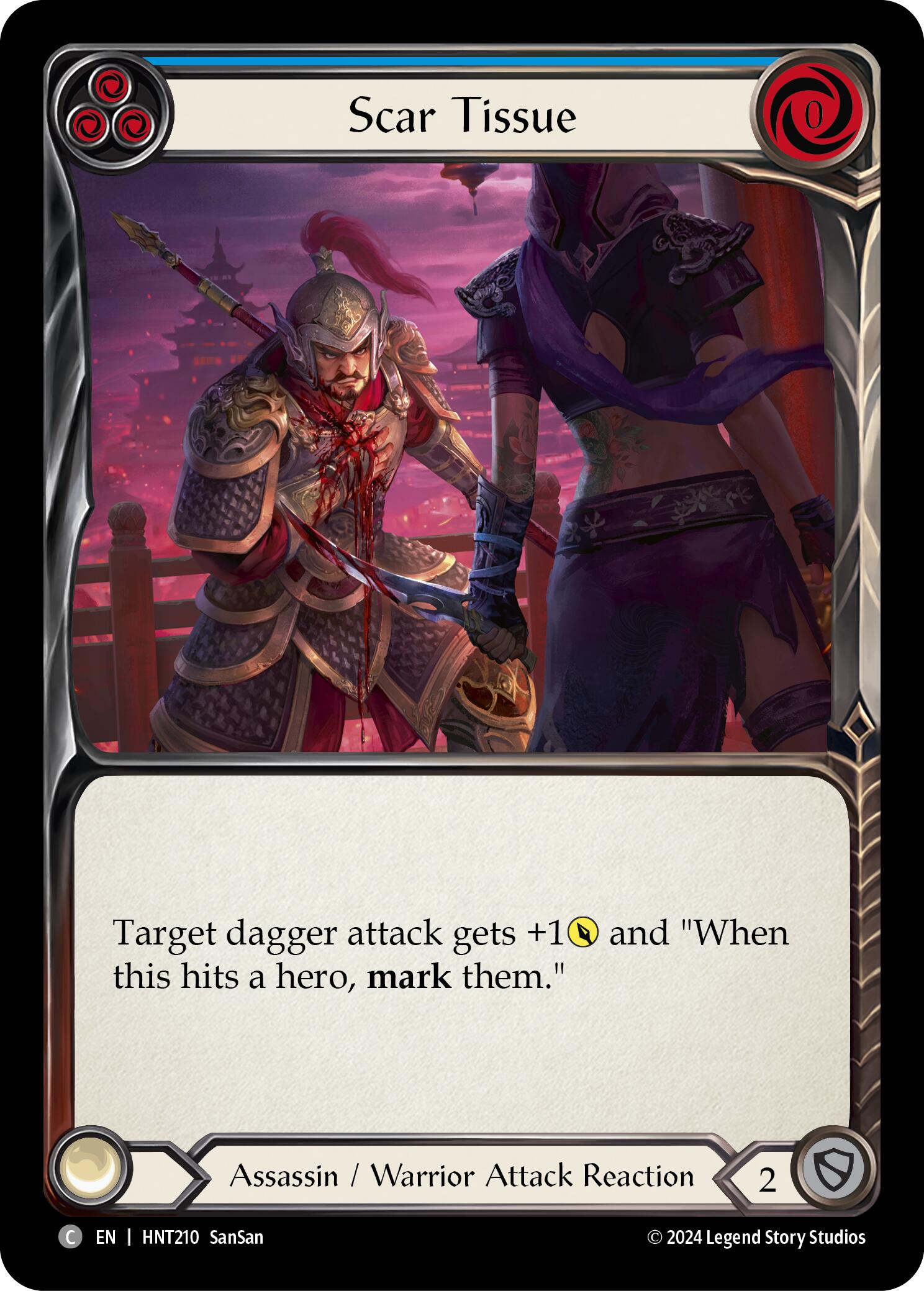 Scar Tissue (Blue) [HNT210]