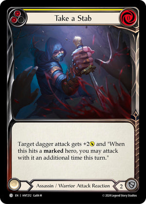 Take a Stab (Yellow) [HNT212]