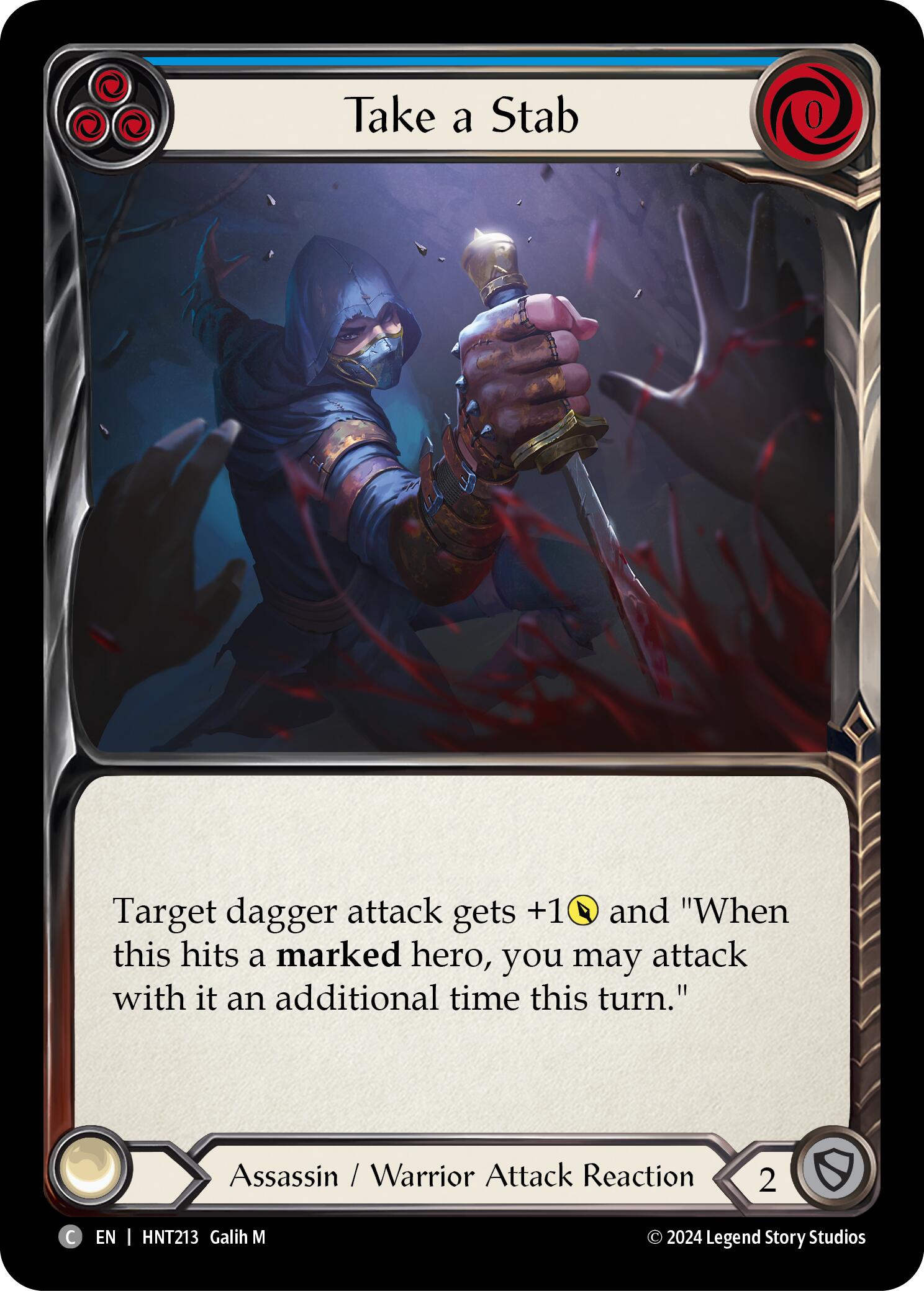 Take a Stab (Blue) [HNT213]