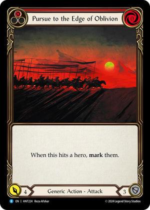 Pursue to the Edge of Oblivion (Red) [ - HNT224]