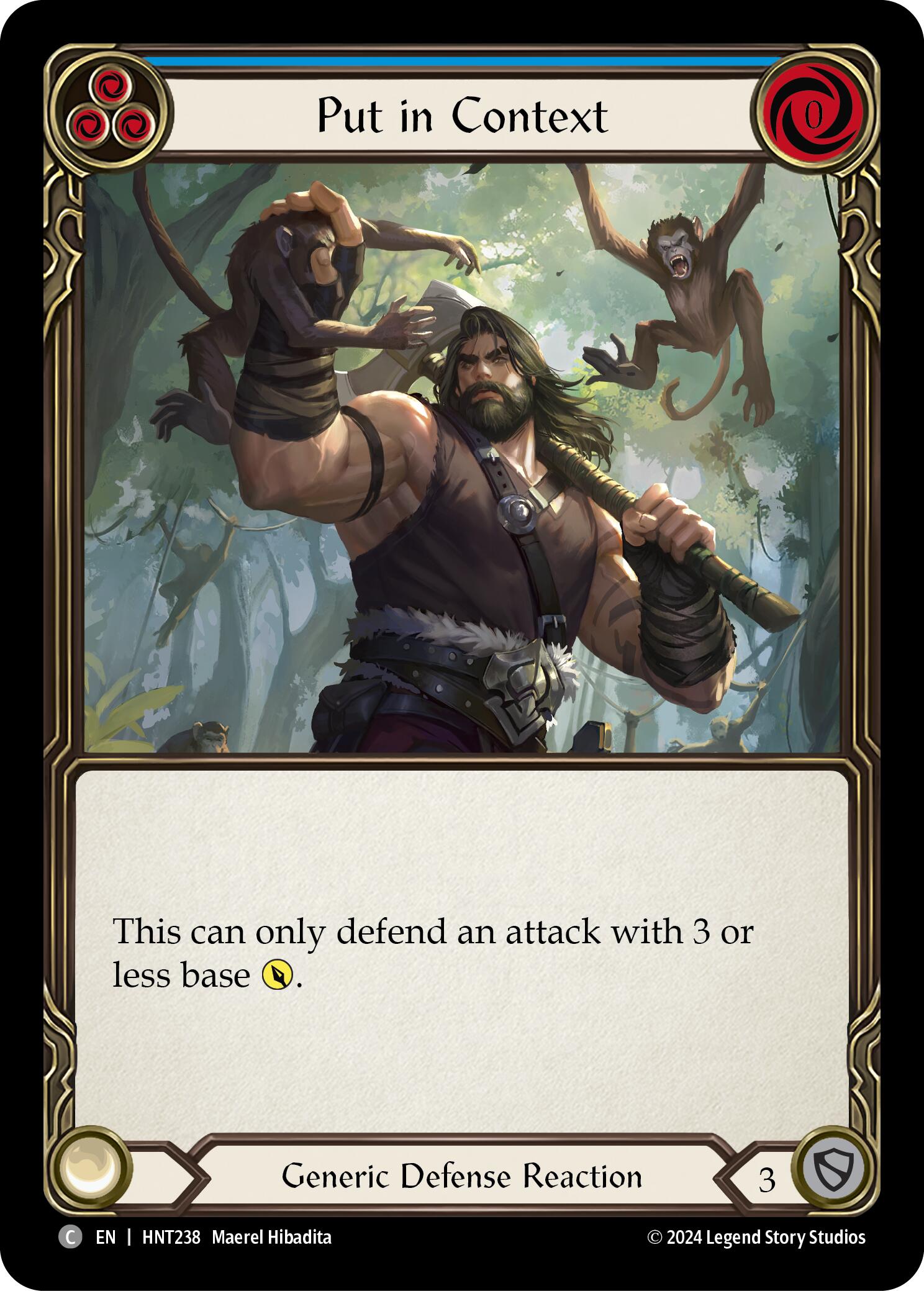 Put in Context (Blue) [HNT238]