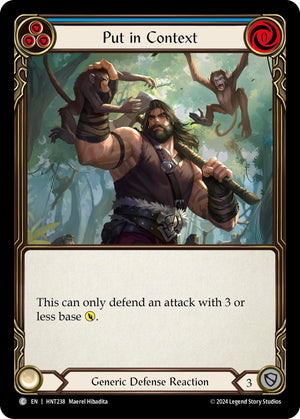 Put in Context (Blue) [HNT238]