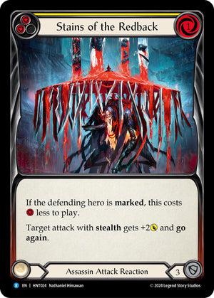 Stains of the Redback (Yellow) [ - HNT024]