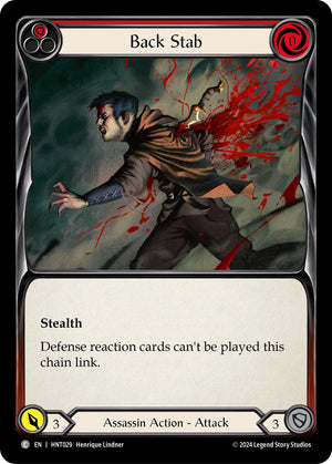 Back Stab (Red) [ - HNT029]