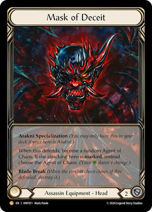 Mask of Deceit (Extended Art) [ - HNT011]