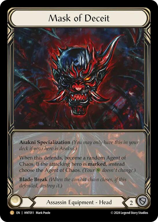 Mask of Deceit (Extended Art) [ - HNT011]