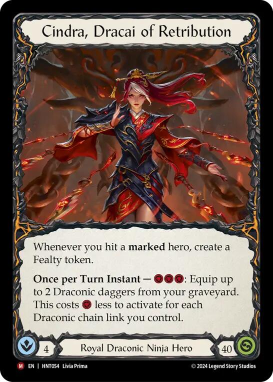 Cindra, Dracai of Retribution [HNT054]