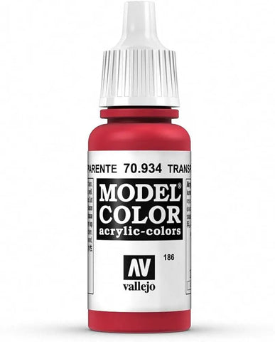 Transparent Red- Vallejo Model Color Vallejo