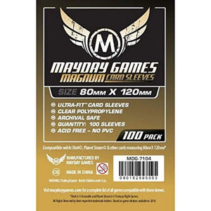 Mayday Games: Magnum Card Sleeves 80mm x 120mm