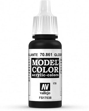 Glossy Black- Vallejo Model Color