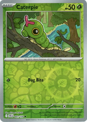 Caterpie [JTG - 001/159] Non- Foil