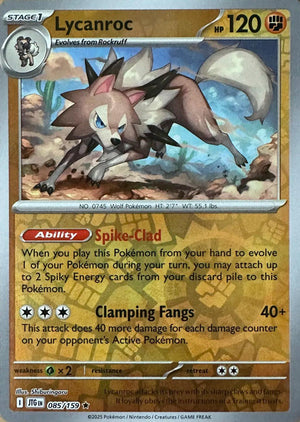 Lycanroc - 085/159 [JTG - 085/159] Reverse Holofoil