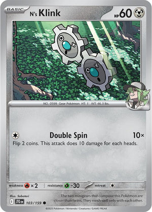N's Klink [JTG - 103/159]