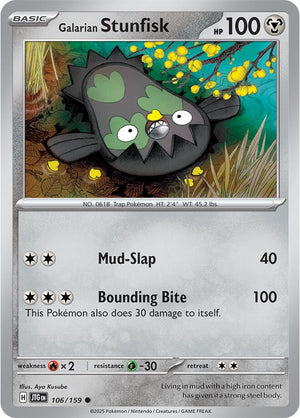 Galarian Stunfisk [JTG - 106/159]