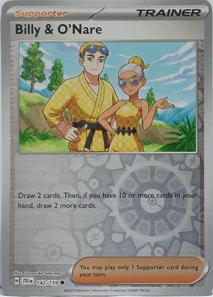 Billy & O'Nare [JTG - 142/159] Non- Foil