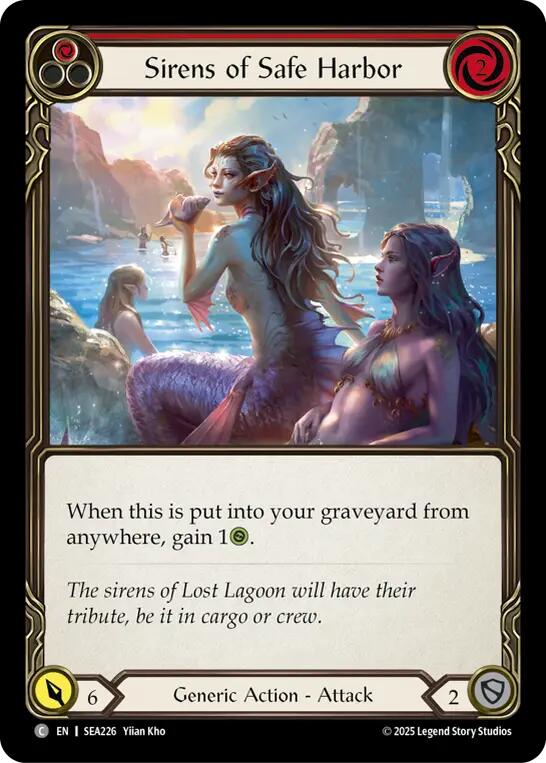 Sirens of Safe Harbor (Red) [ - SEA226]