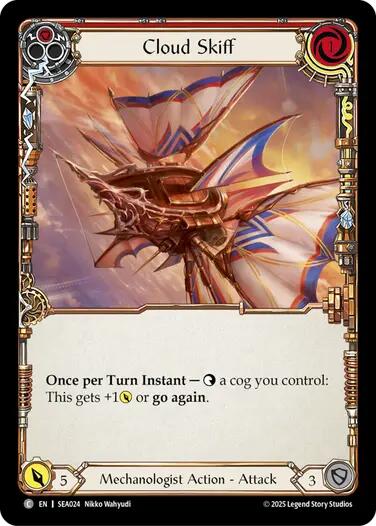 Cloud Skiff (Red) [SEA024]