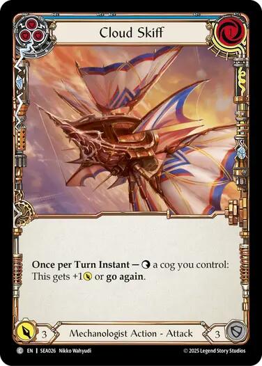 Cloud Skiff (Blue) [SEA026]