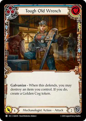 Tough Old Wrench (Blue) [SEA035]