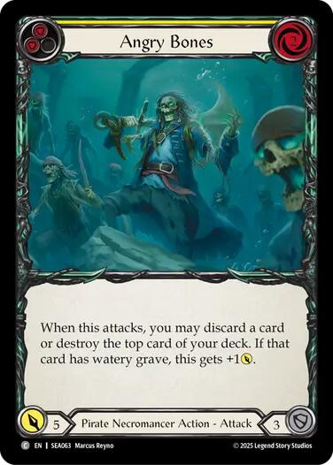 Angry Bones (Yellow) [ - SEA063]