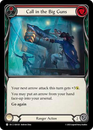 Call in the Big Guns (Red) [SEA120]