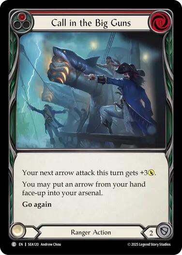 Call in the Big Guns (Red) [SEA120]