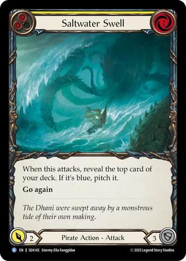 Saltwater Swell (Yellow) [ - SEA143]